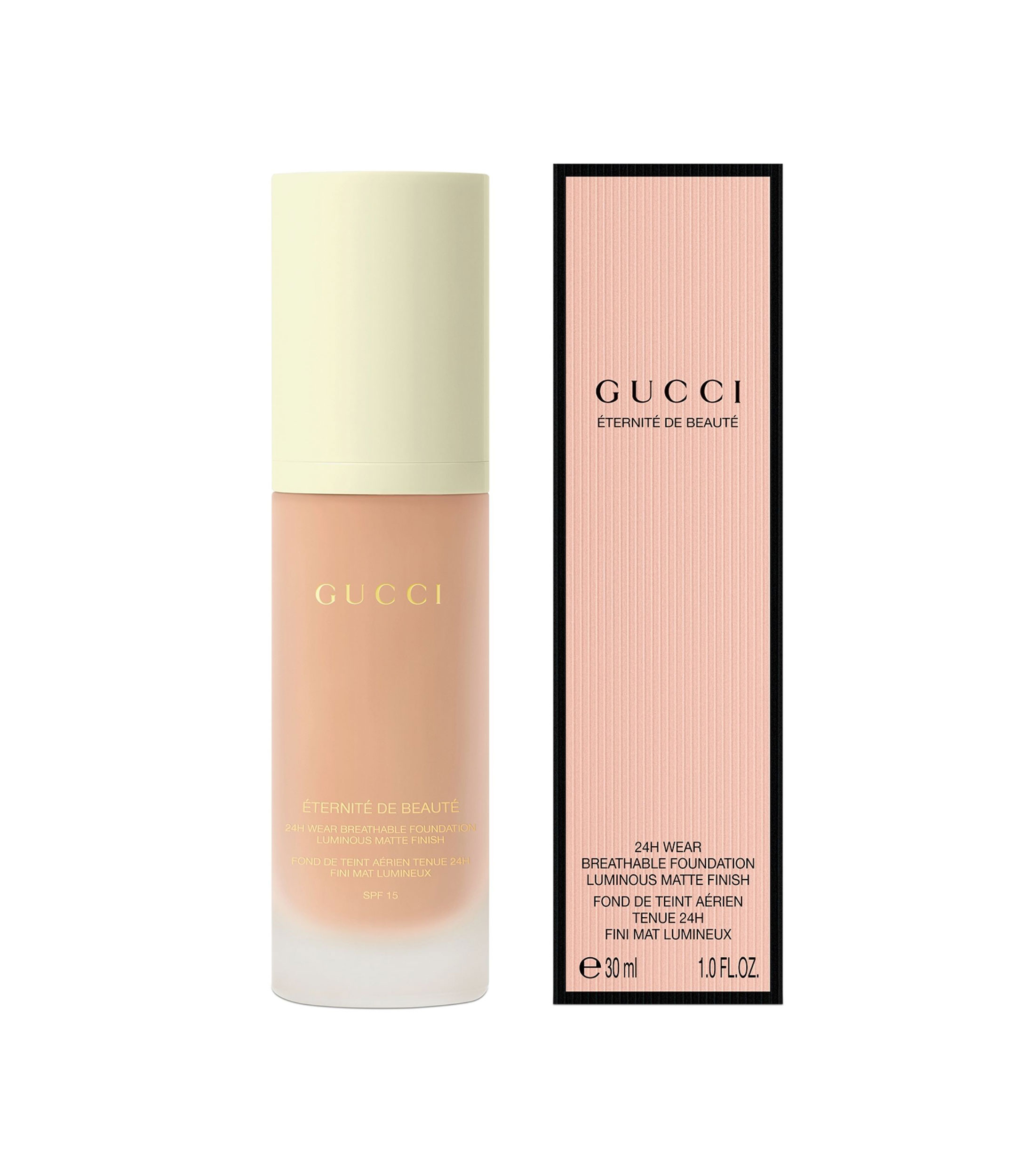 Base de maquillaje Eternité de Beauté Foundation SPF 15, 30 ml